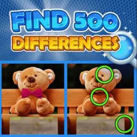 Find 500 Difference - free online game