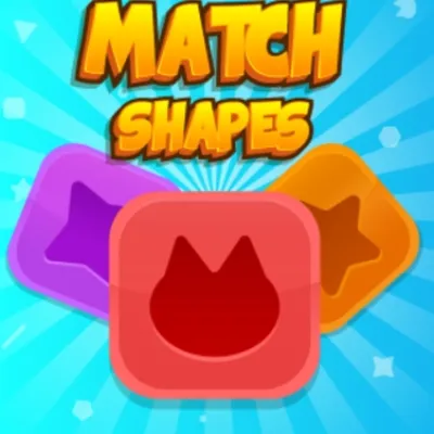 match shapes - free online game