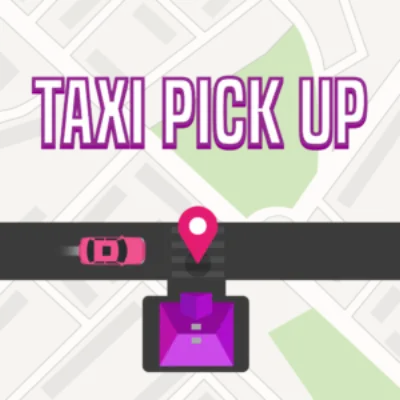 taxi pick up - free online game