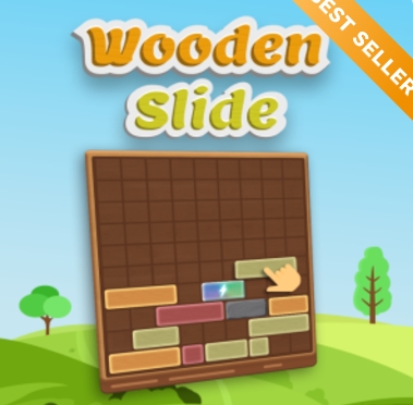 wooden slide - free online game